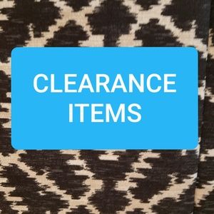 Clearance Items